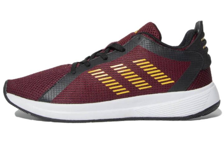Adidas Adidas Mystere Comfortable Fabric Abrasion Resistant Breathable Low top Running Shoes Men's Red