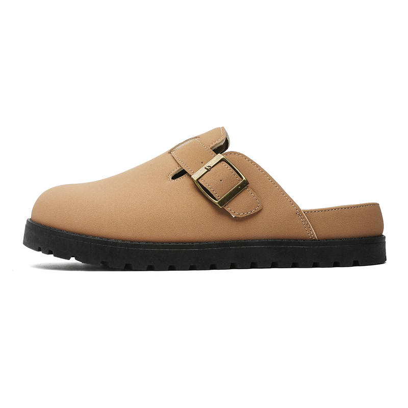 BAOZAOGONGYANG Abrasion Resistant Slip Resistant Closed Toe Slippers Men's