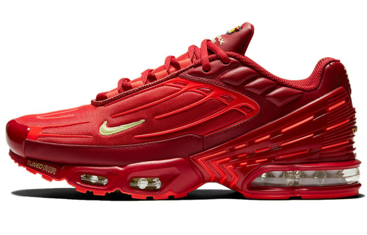 Nike Nike Air Max Plus 3 Low top Running Shoes Men's Red
