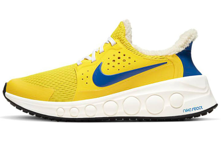 Nike Nike CruzrOne Comfortable Cushioning Slip Resistant Cushioning Slip Resistant Low top Running Shoes Unisex Yellow Blue