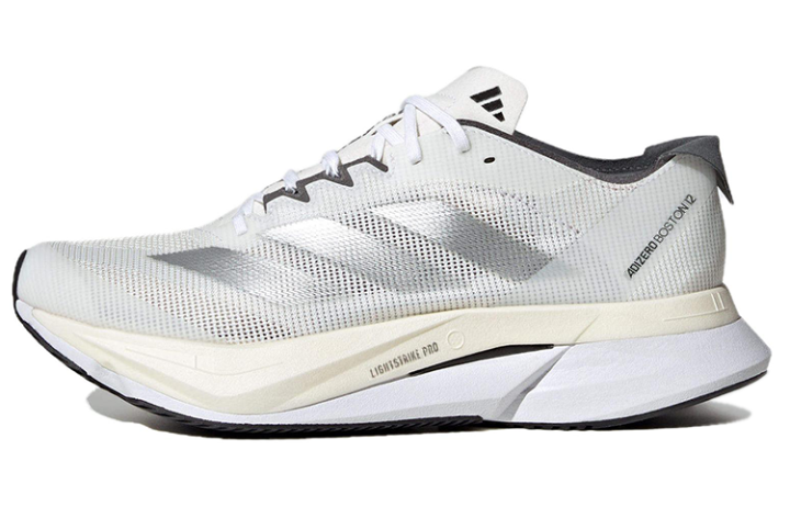 Adidas Adizero Boston 12 Wmns Adidas 'White Silver Metallic' Women's