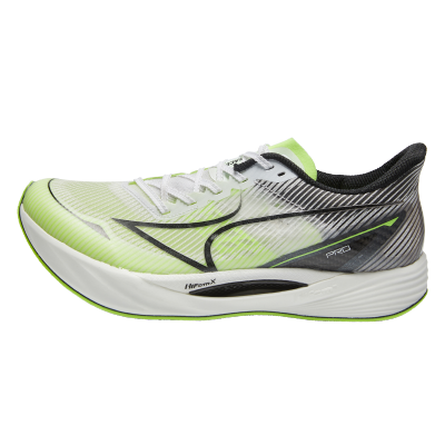 HEALTH KM3PRO Full Length Carbon Plate Racing Training Running Shoes Unisex White Green