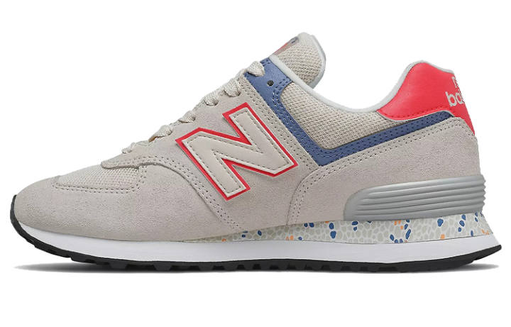 New Balance 574 Wmns New Balance 'Raw Silk Vivid Coral' Women's