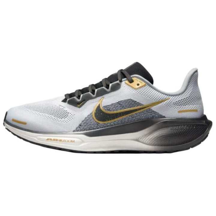 Nike Nike Pegasus 41 Cushioning Slip Resistant Breathable Low top Casual Training City Commuting Running Shoes Men's Gray