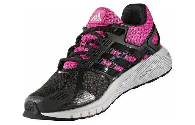 Adidas Adidas Duramo Comfortable Cushioning, Wear Resistant Low top Running Shoes Women's Black Purple