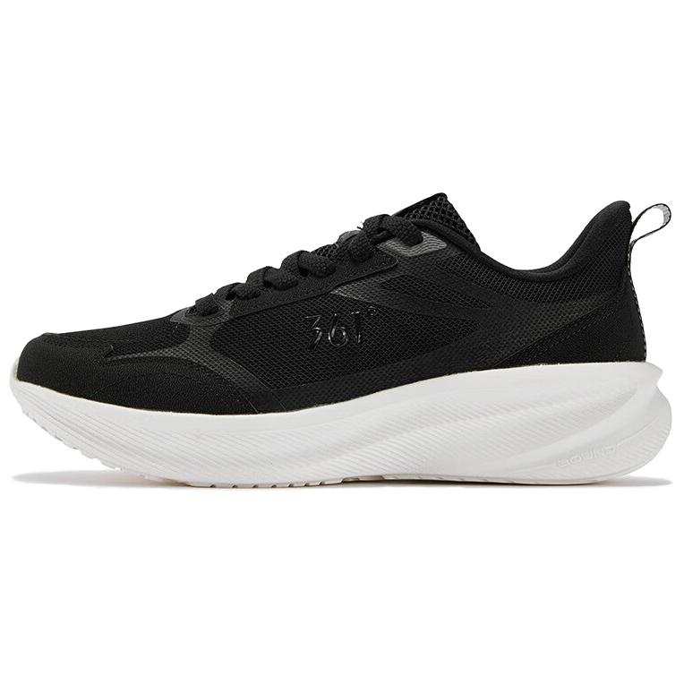 361° Sharp Leaf 5.0 Cushioning Breathable Rebound Low top Training Running Shoes Men's Black