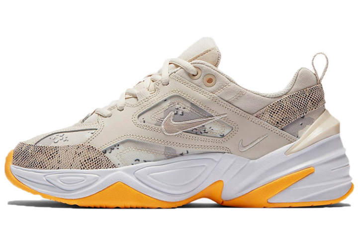 Nike Nike M2K Tekno Light Orewood Brown White Laser Orange Moon Particle Women's