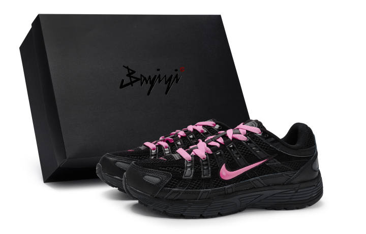 Nike Nike P 6000 Low top Running Shoes Unisex Black Pink