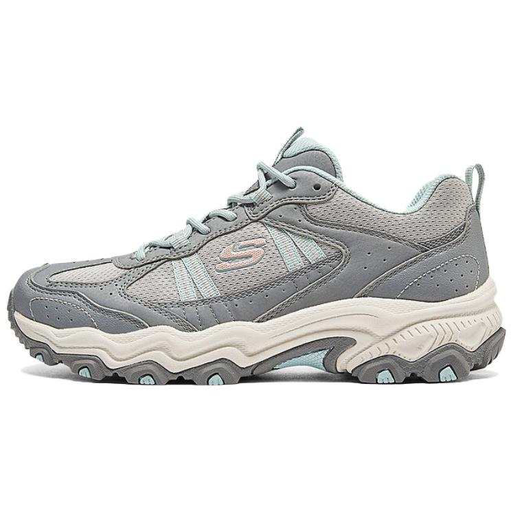 Skechers Stamina At Abrasion Resistant Support Breathable Low top Chunky Sneakers Women's Gray
