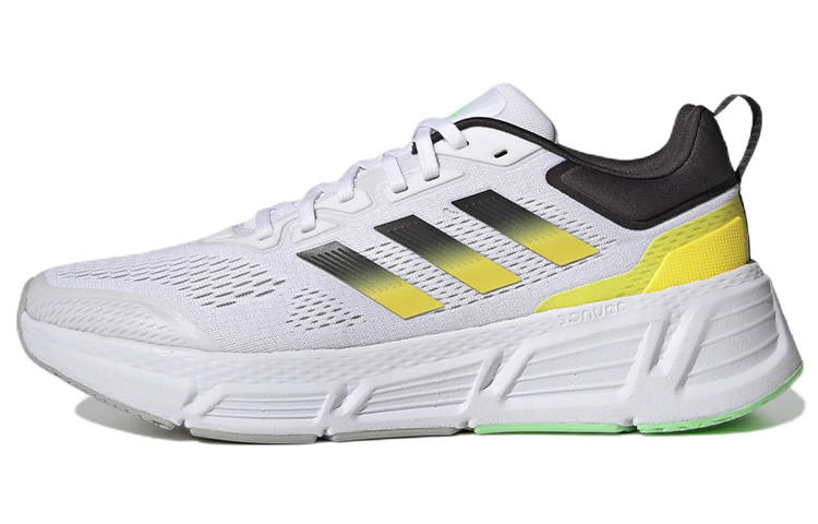 Adidas Adidas Questar Running Shoes Men's Low Top White/Yellow
