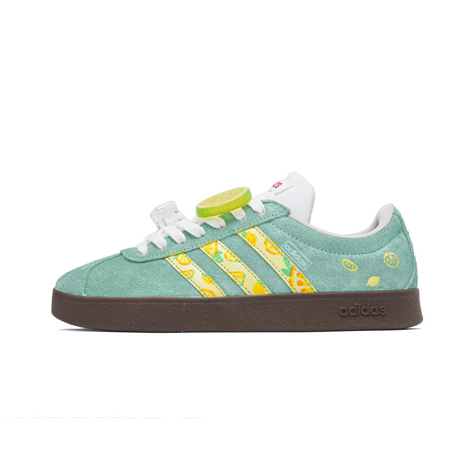 Adidas Adidas VL COURT 2.0 Lemon Soda Abrasion Resistant Abrasion Resistant Low top Skateboard Shoes Unisex Green