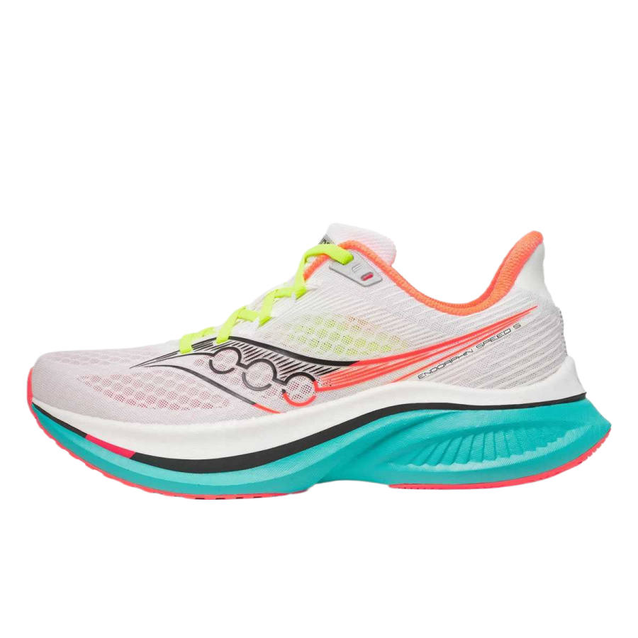 Saucony ENDORPHIN SPEED 5 Low top PWRRUN PB/XT 900 Marathon Long Distance Running Racing Running Shoes Women's White