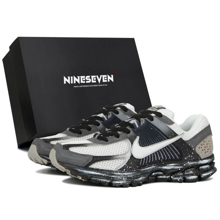 Nike Nike Zoom Vomero 5 Low top Casual Running Shoes Unisex Black