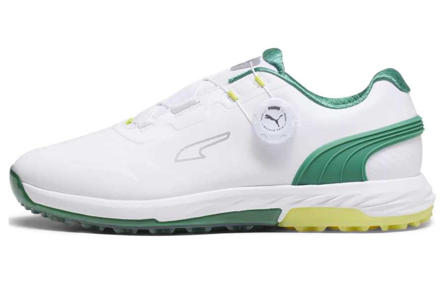 PUMA PUMA Alphacat Nitro Disc Golf 'PUMA White Archive Green Yellow Burst'
