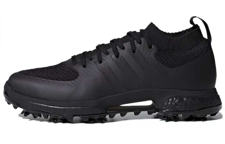 Adidas Adidas Tour360 Comfortable Slip Resistant Abrasion Resistant Low top Golf Star Men's Carbon Black