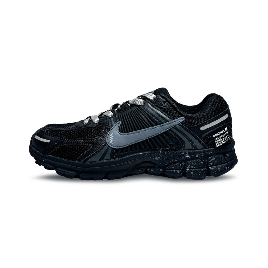 Nike Nike Zoom Vomero 5 Slip Resistant Abrasion Resistant Low top Running Shoes Unisex Black Gray