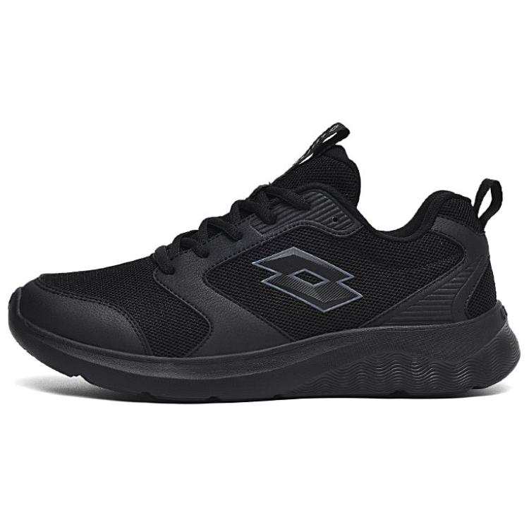 LOTTO Cushioning Slip Resistant Breathable Cushioning Slip Resistant Breathable Low top Running Shoes Unisex Black