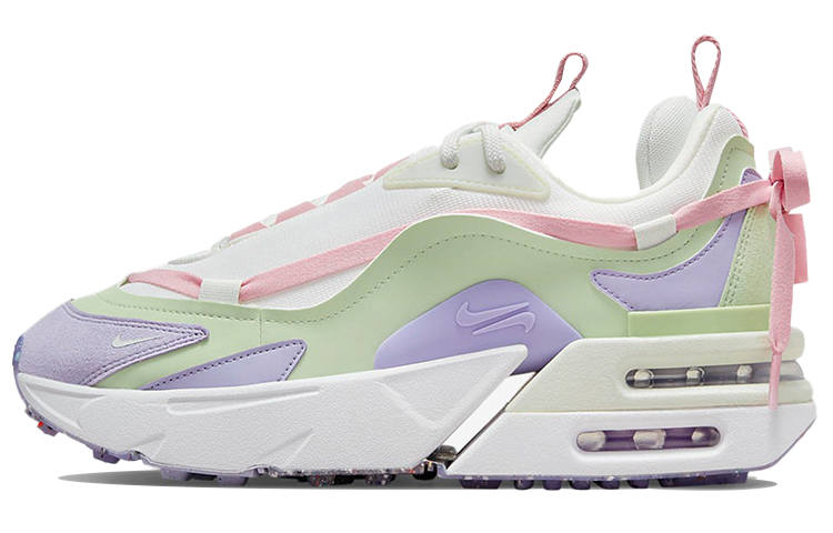 Nike Nike Air Max Furyosal Vintage Textile, Synthetic Leather Cushioning Low top Air Cushion Casual Running Shoes