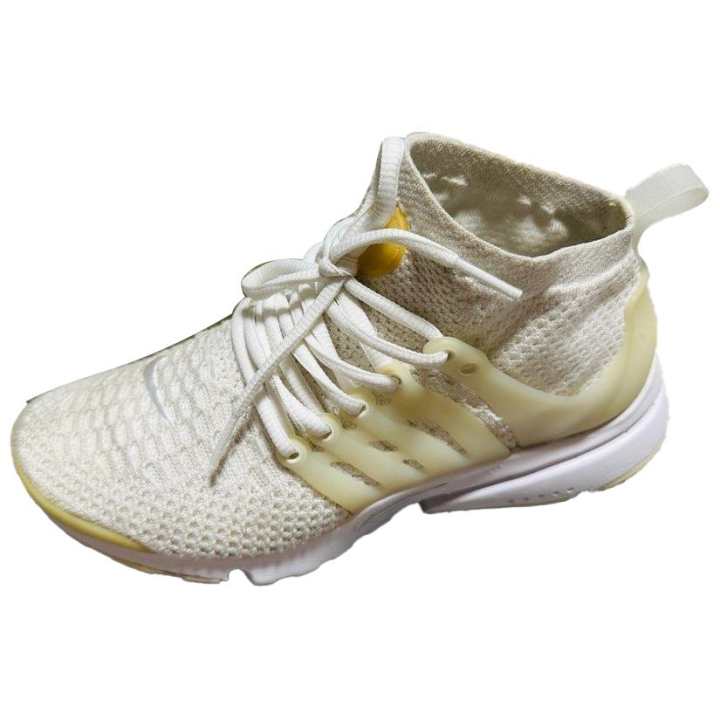 Nike Nike Air Presto Abrasion Resistant Breathable Low top Running Shoes Women's Ecru