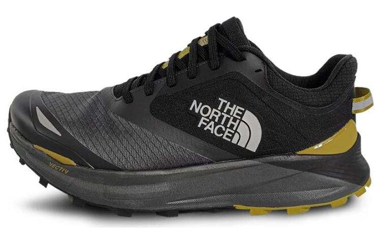 THE NORTH FACE Vectiv Abrasion Resistant Breathable Low top Outdoor Shoes Men's Black Gray