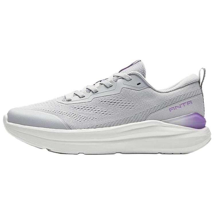 Anta Shen Xing LITE Cushioning, Wear Resistant Low top Casual Training Running Shoes Women's Microchip Gray