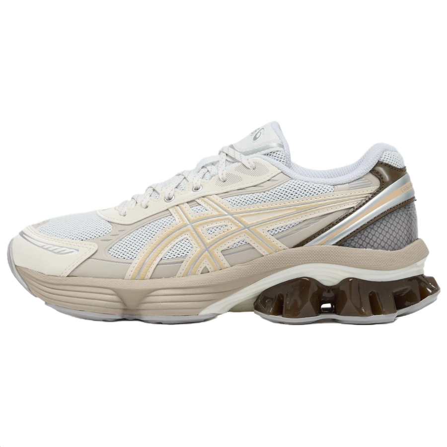 ASICS GEL KINETIC FLUENT Low top Casual Running Shoes Men's Beige Gray