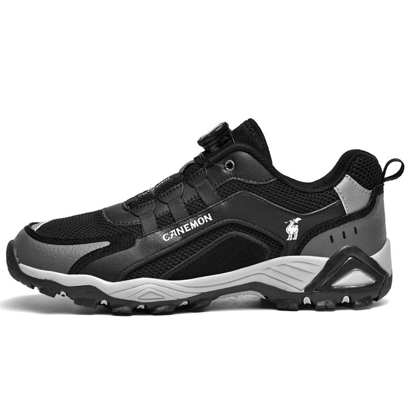 LINGHANGLUOTUO Outdoor Shoes Men's Low Top Black/Gray/Blue/Sand