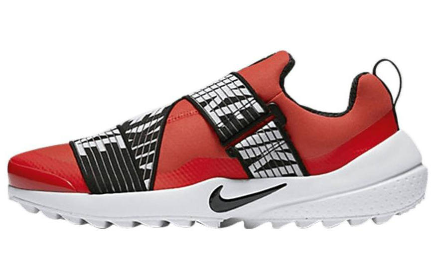 Nike Nike Cushioning Abrasion Resistant Cushioning, Wear Resistant Low top Casual Running Shoes Men's Red Black