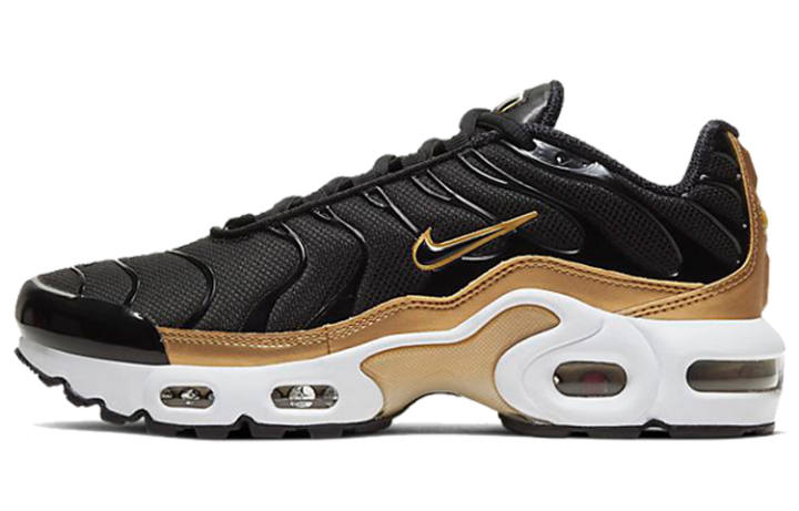 Nike Nike Air Max Plus 'Black Metallic Gold' Gs