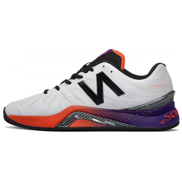 New Balance New Balance NB 1296 Abrasion Resistant Fabric Low top Running Shoes Men's White Black