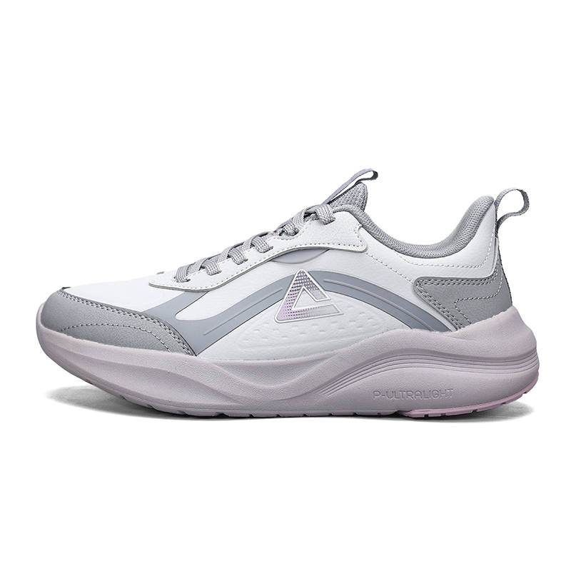 PEAK Cushioning Abrasion Resistant Slip Resistant Running Shoes Women's Smoke Gray