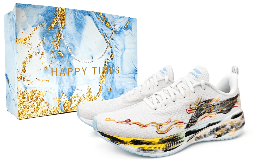 Li-Ning Li Ning Wuyue Textile Cushioning Slip Resistant Abrasion Resistant Low top Physical Fitness Test & Exam Running Shoes