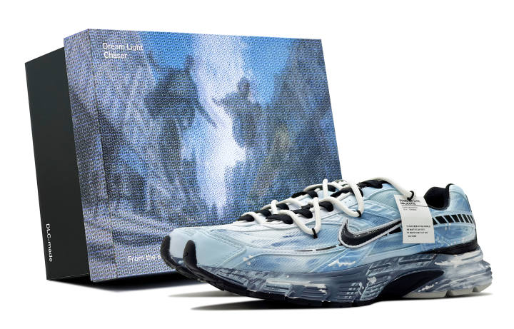 Nike Nike Initiator Low top Running Shoes Men's Black White Blue