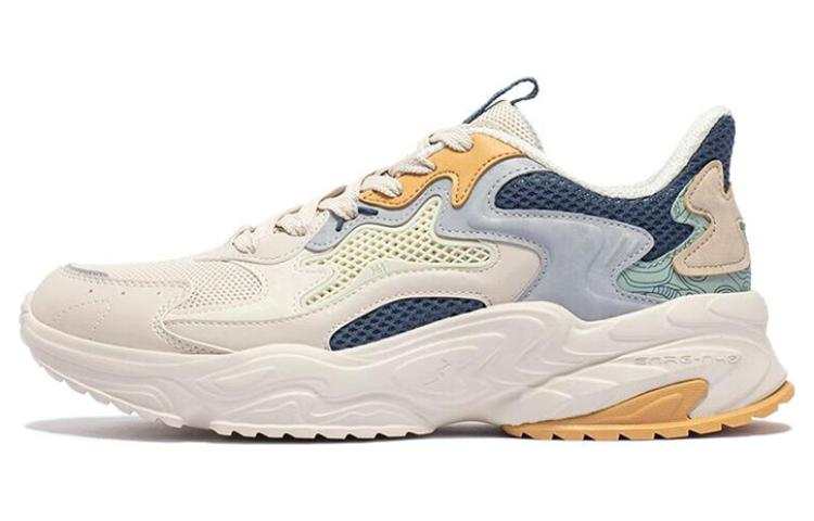 361° Sports Cushioning Waterproof Low top Running Shoes Men's Oat Milk