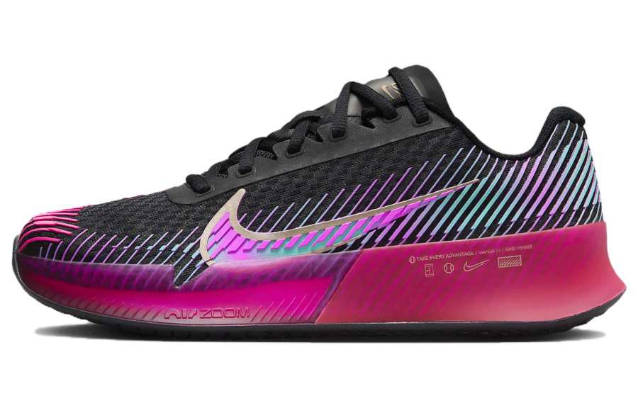 Nike Nike Court Air Zoom Vapor 11 Hc Prm Black Fireberry Fierce Pink Women's