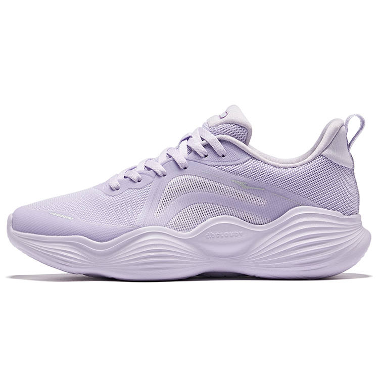 Erke Bobo Dan 2.5 Comfortable And Breathable Cushioning Rebound Low top Running Shoes Women's Aromatherapy Purple