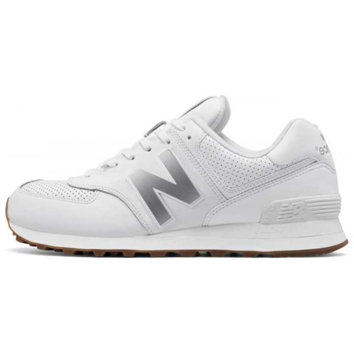 New Balance 574 New Balance Leather 'White Gum'