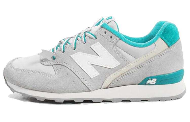 New Balance New Balance NB 996 Abrasion Resistant Low top Running Shoes Women's Gray Blue White