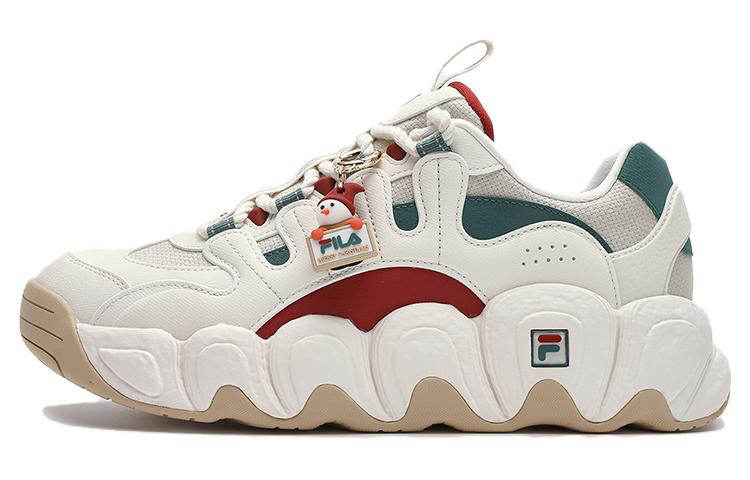 FILA Originale Collection Textile, Synthetic Leather Low top Chunky Sneakers Men's White Gray
