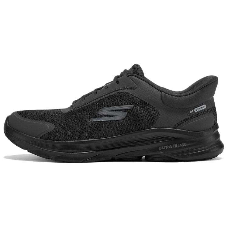Skechers Go Walk 8 Breathable Low top Casual Shoes Men's Black