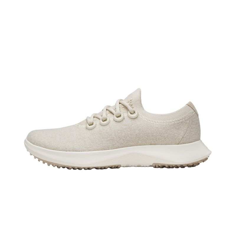Allbirds Wool Dasher Low top Casual Running Shoes Women's Beige Yellow