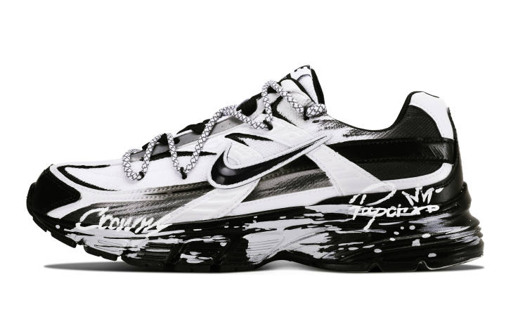 Nike Nike Initiator Abrasion Resistant Low top Running Shoes Women's Black White
