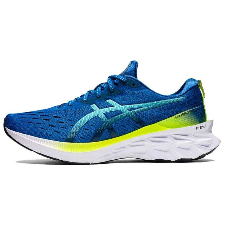 ASICS Novablast 2 Lightweight Mesh Abrasion Resistant Abrasion Resistant Low top Running Shoes Men's Blue