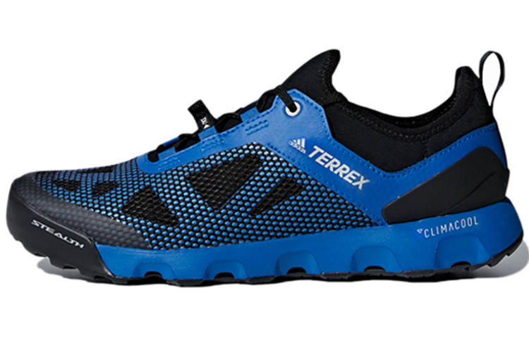 Adidas Adidas Terrex CC Voyager Aqua Slip Resistant Abrasion Resistant Low top Running Shoes Men's Indigo