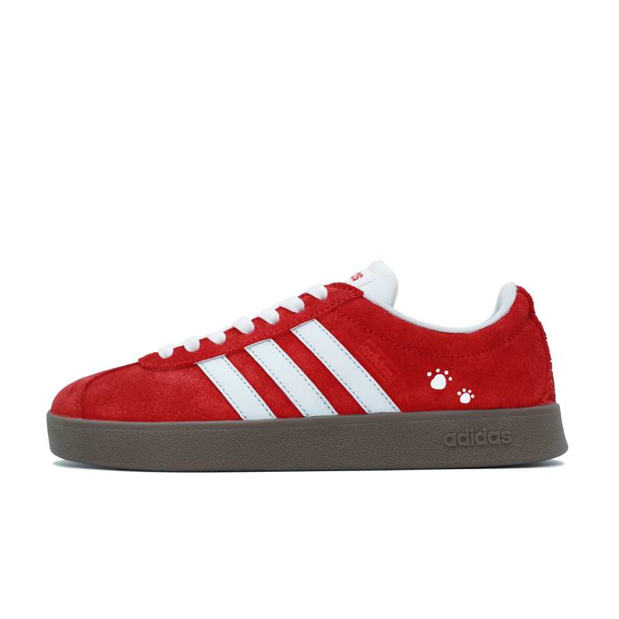 Adidas Adidas VL COURT 2.0 Low top Skateboard Shoes Unisex White Red