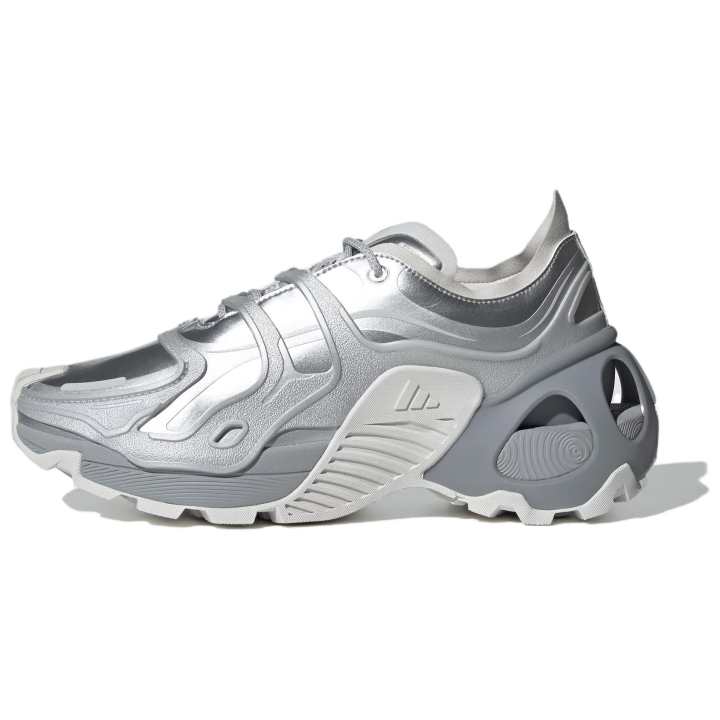 Adidas Adidas Wonder Runner Slip Resistant Height Increasing Low top Running Shoes Unisex Silver Gray