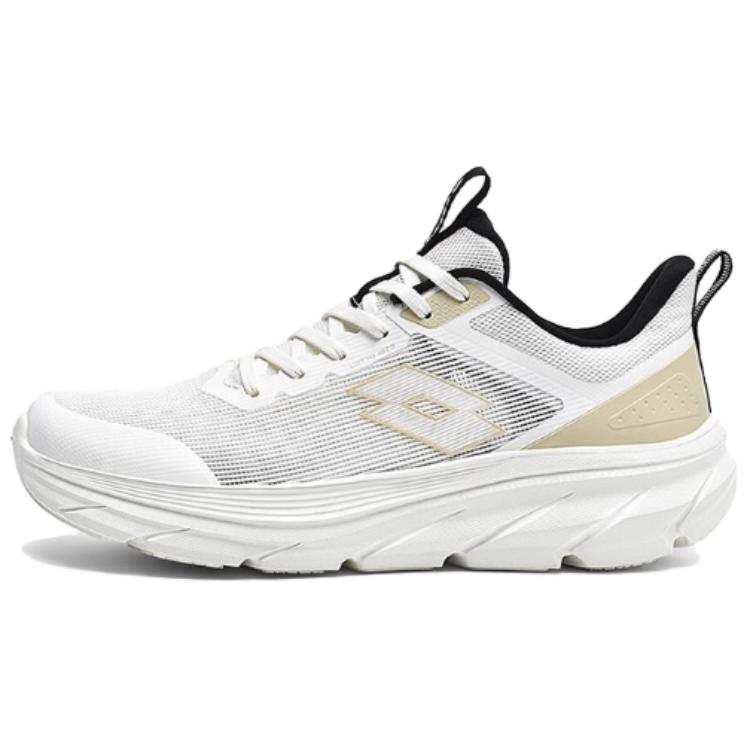 LOTTO Slip Resistant Abrasion Resistant Low top Running Shoes Men's White