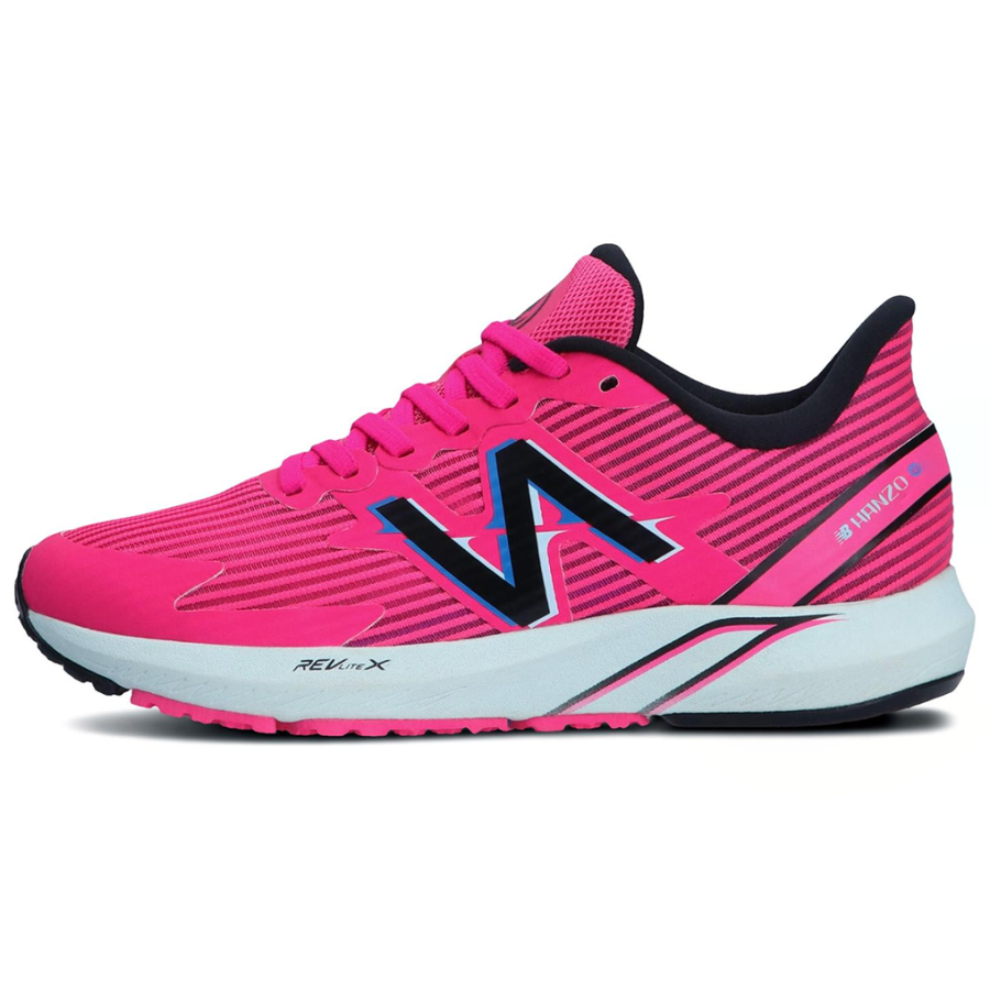New Balance New Balance Hanzo Slip Resistant Cushioning Abrasion Resistant Low top Running Shoes Women's Pink