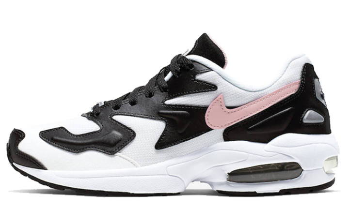 Nike Nike Air Max2 Light White Bleached Coral Black Women's