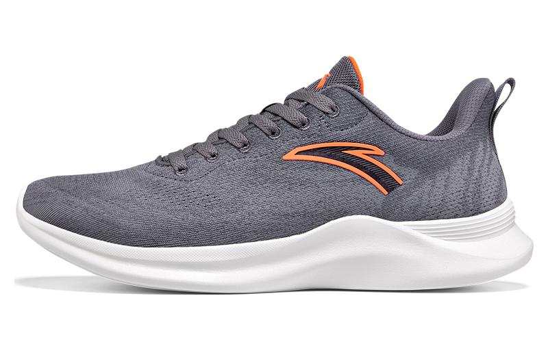 Anta Comfortable Slip Resistant And Breathable Slip Resistant And Breathable Low top Running Shoes Men's Cool Gray